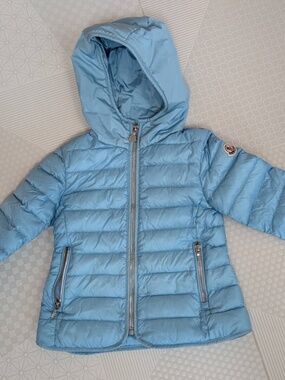 Moncler Kids Blue Parker Jacket